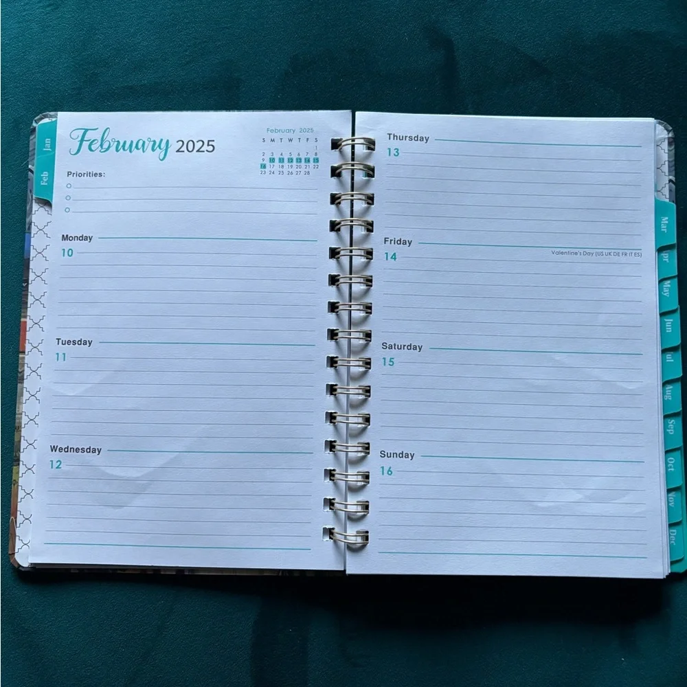 NEW Van Gogh Art Style 2025 Planner Journal